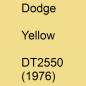 Preview: Dodge, Yellow, DT2550 (1976).